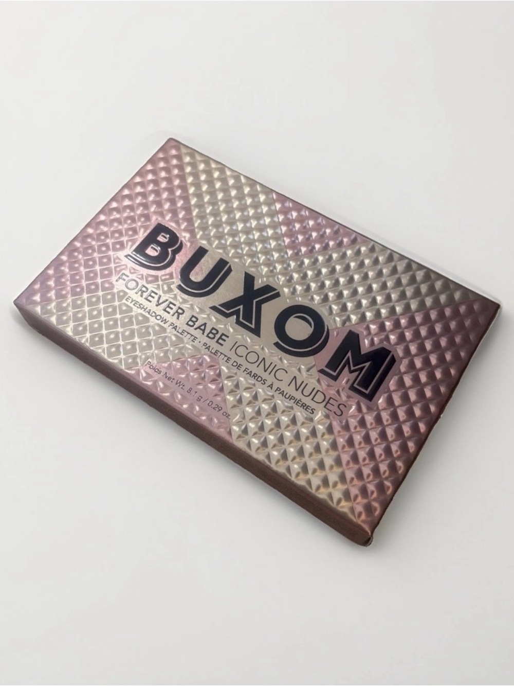 BUXOM Forever Babe Iconic Nudes Eyeshadow Palette - 8 Colors Neutral NIB
